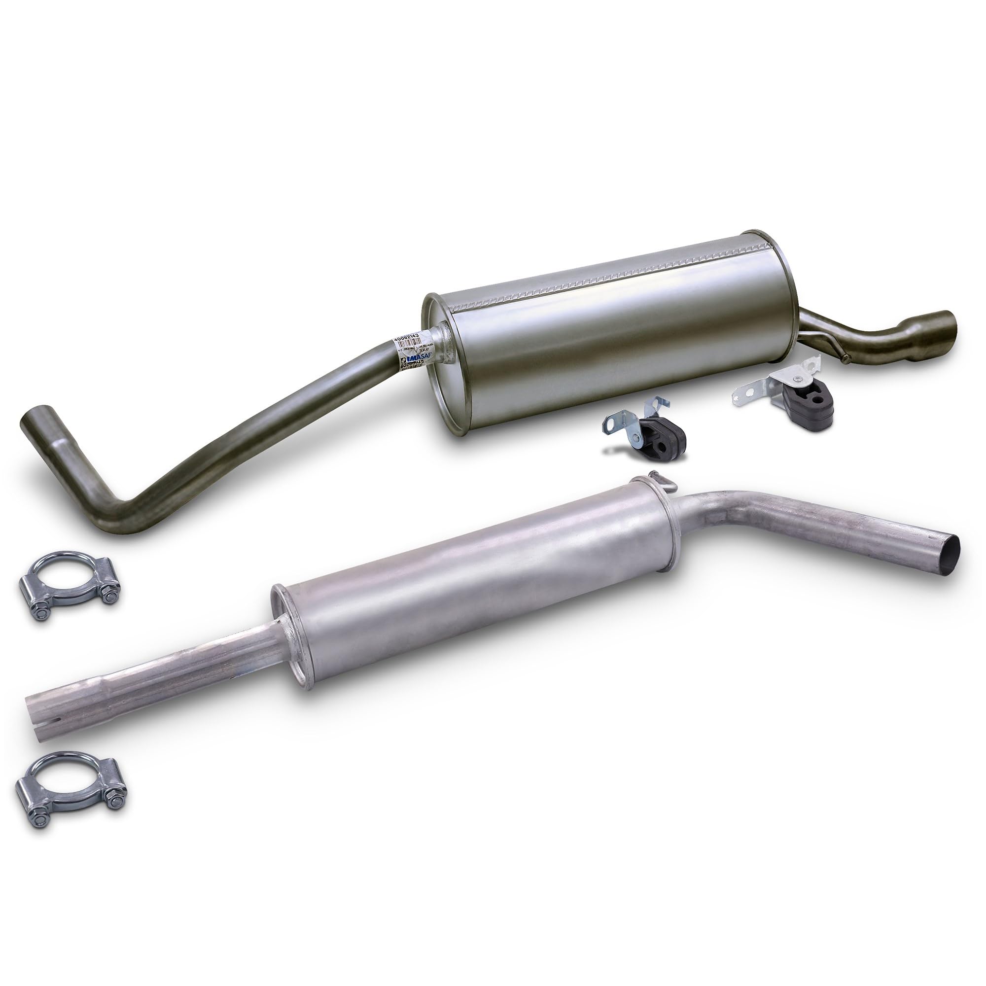 Set bestehend aus Schalldämpfer Set + Montagematerial 40790007 hinten