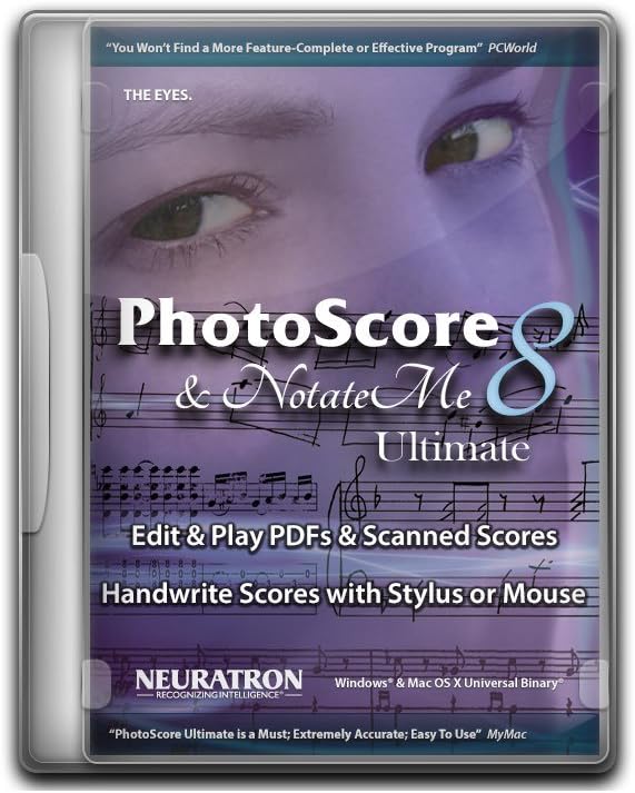 Neuratron Photoscore 8 Ultimate and Audioscore 8 Ultimate Bundle