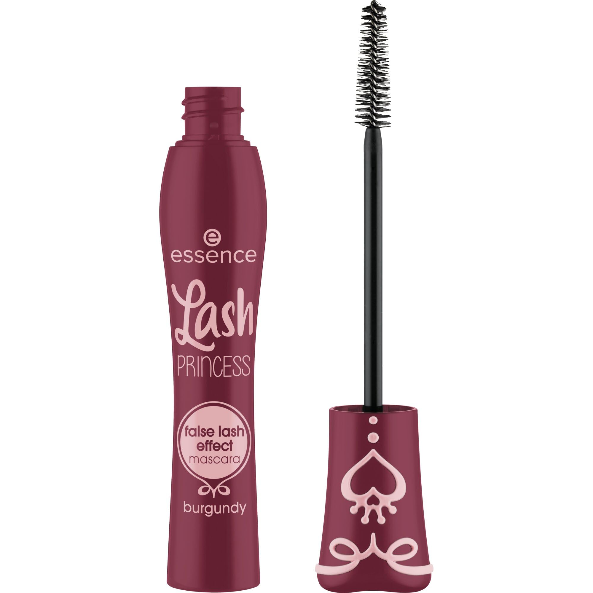 essence Lash PRINCESS False Lash Effect Mascara Burgundrot
