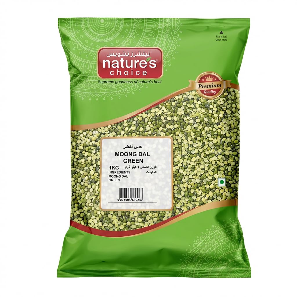 Natures Choice Moong Dal Green, 1 Kg