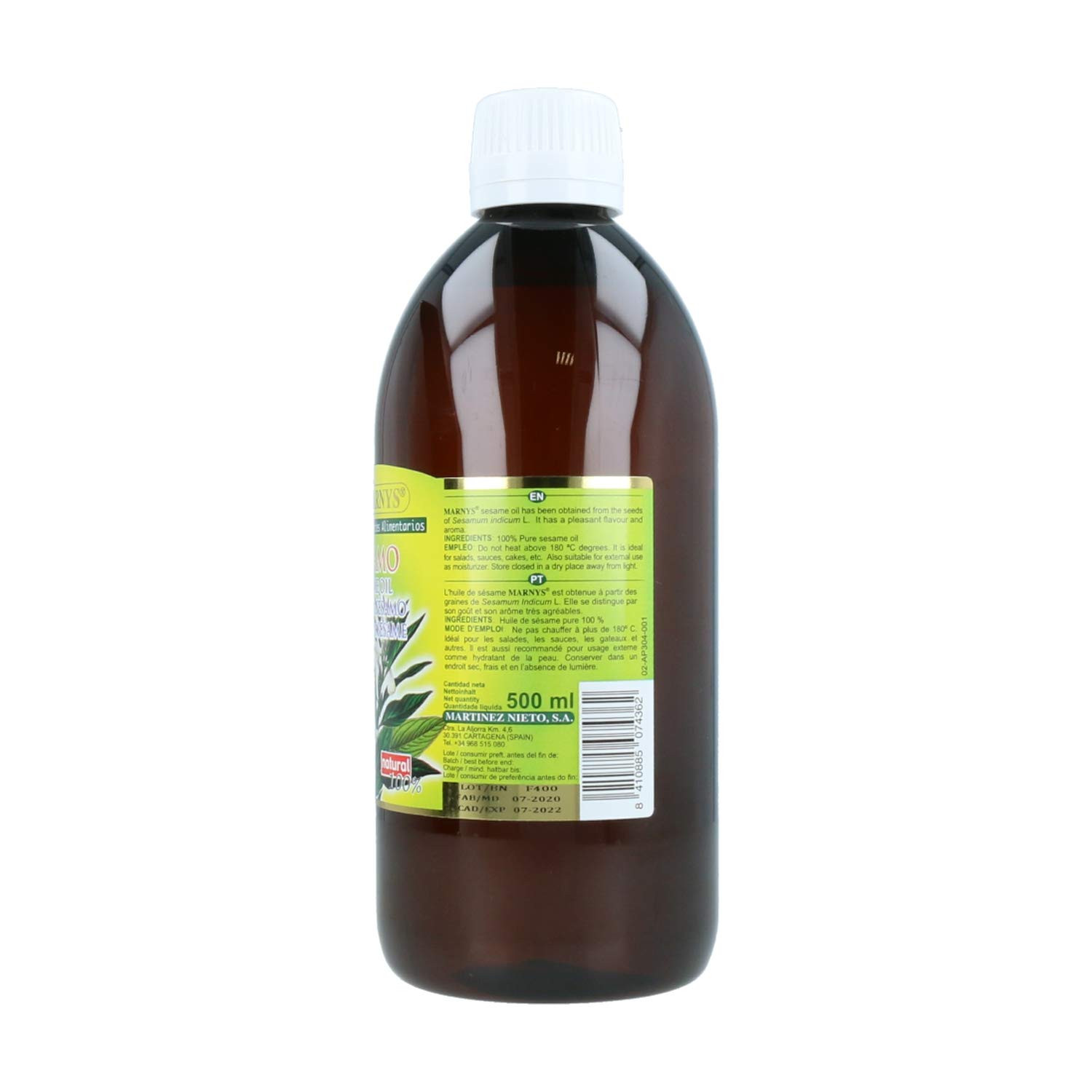 Marnys, Aceite corporal - 100 gr.