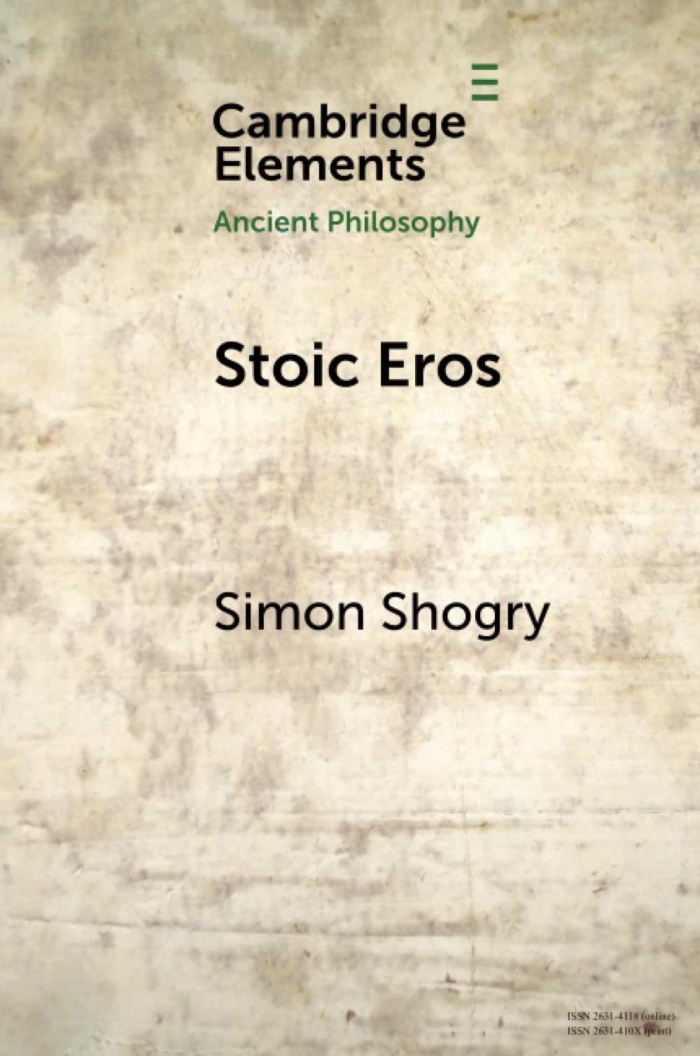 Stoic Eros (Elements in Ancient Philosophy)