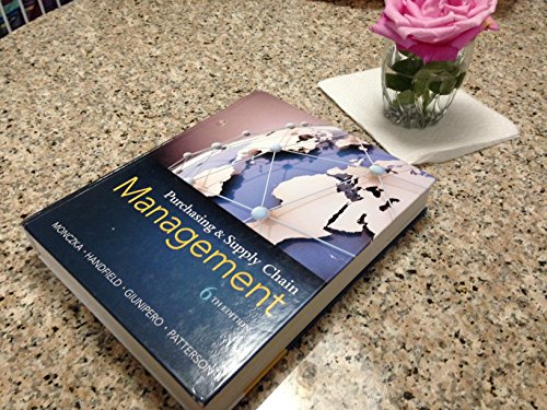 Purchasing and Supply Chain Management