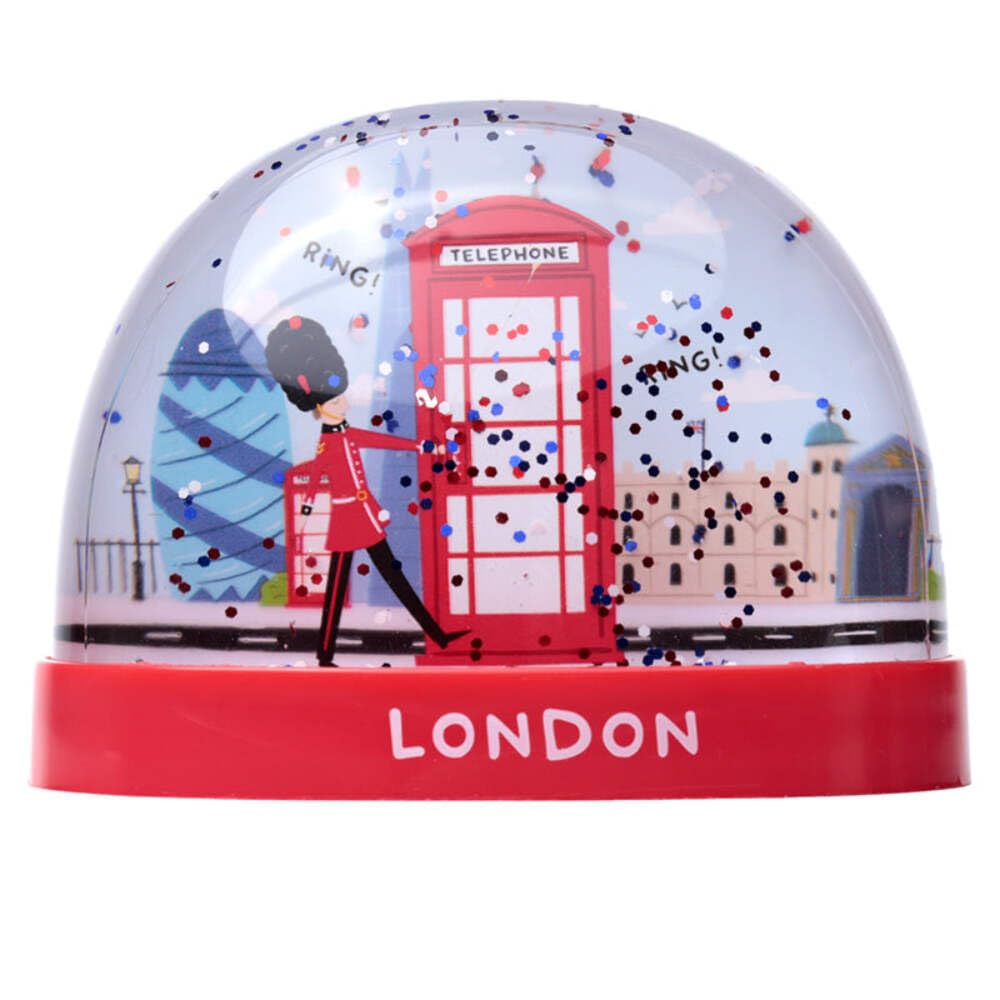 Puckator WB23 London Icons Guardsman on Parade Large Glitter Snow Storm