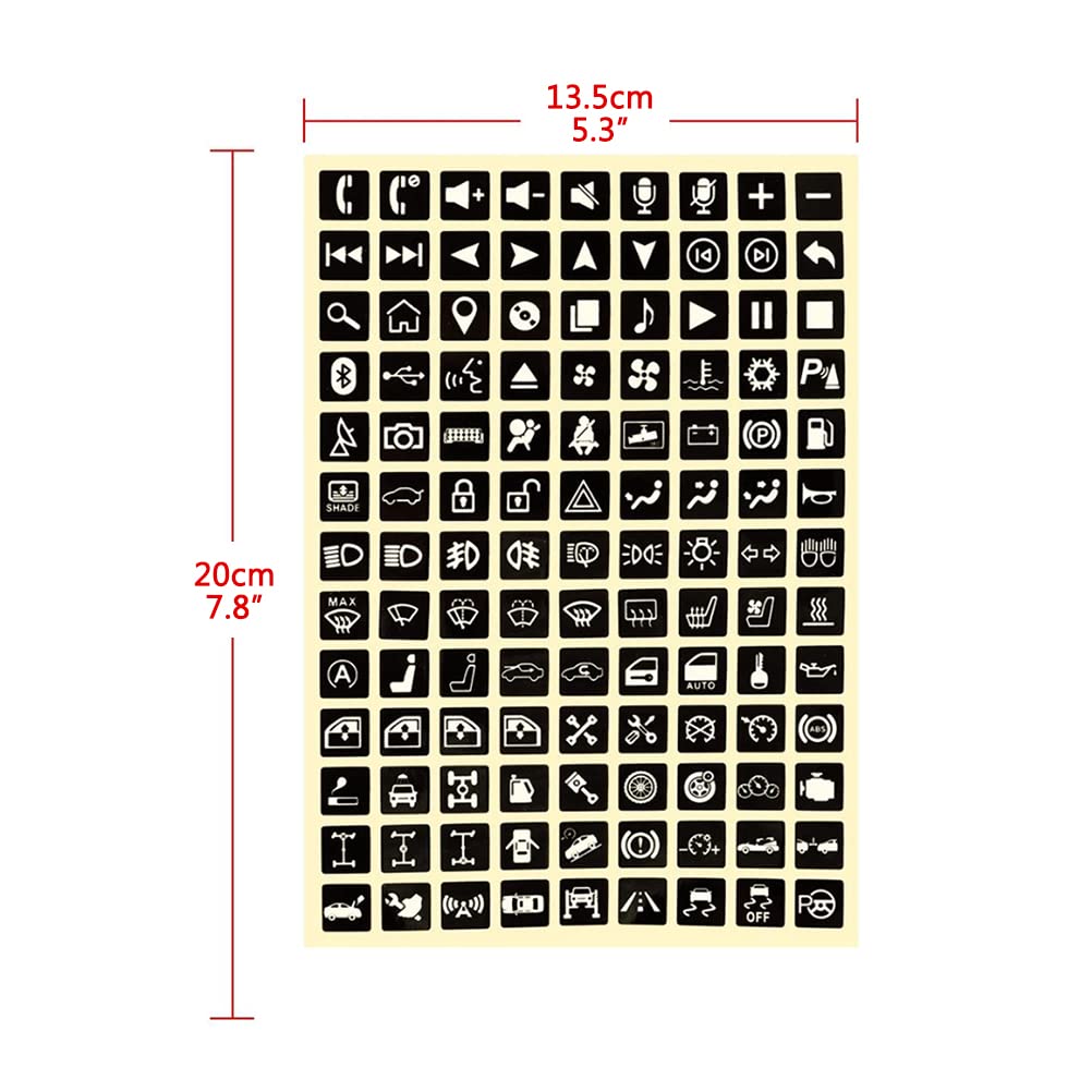 16 Adesivi Interruttori Luce - Simboli Universali 35x35mm | Decalcomanie Per Interruttori Elettrici - Foto 7
