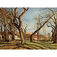 カミーユ・ピサロ、【ルーヴシエンヌの乗合馬車】、希少な額装用