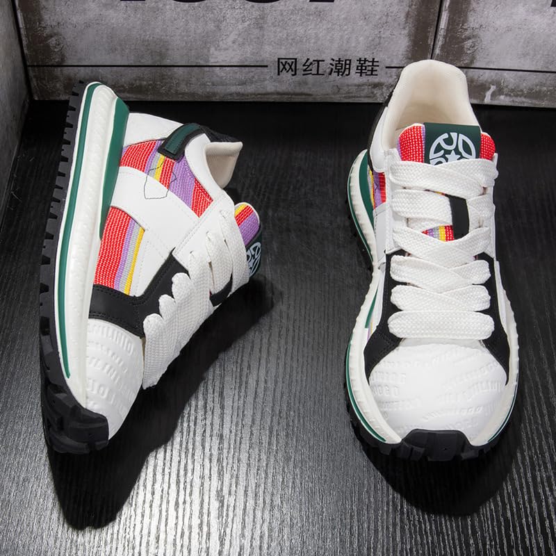 Men's Breathable Lace-Up Sports Shoes – Comfortable & Lightweight Sneakers for Outdoor & Casual Wear3