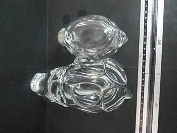 Amazon.co.jp: ササキクリスタル 佐々木ガラス ドッグ 白鳥 スワン