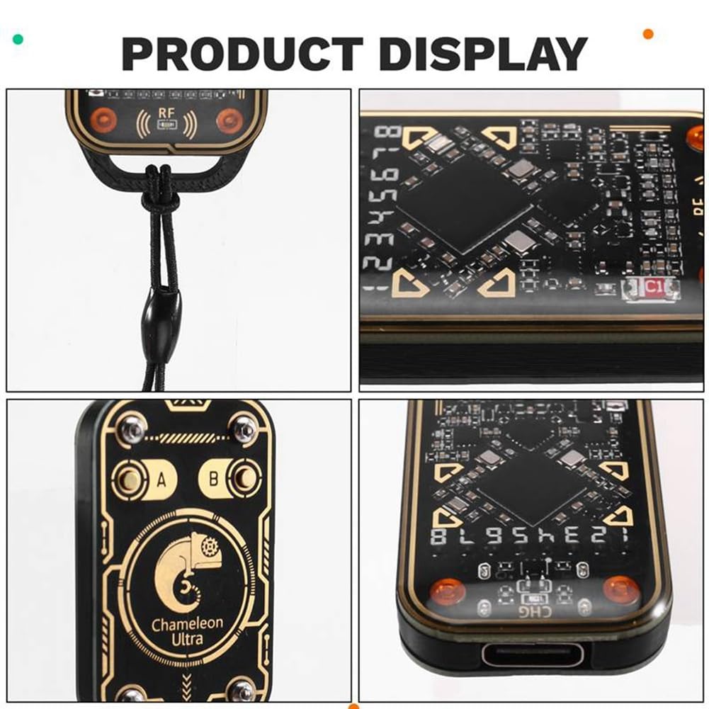 Lecteur d'émulateur de carte RFID V3.0 125 Khz 13,56 MHz ID IC Card Tag Copyer + 3 porte-clés UID/CUID