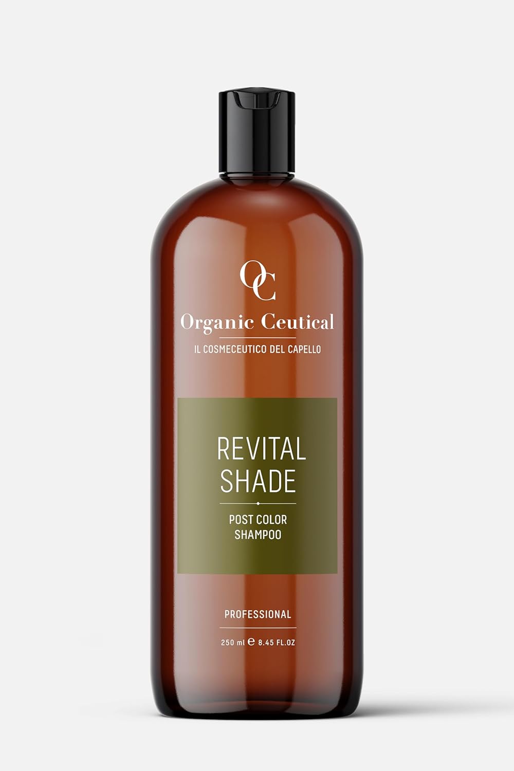 Organic Ceuticals Revital Shade - Shampoo for Color Treated Hair | Hair Color Shampoo for Women, Color Safe Shampoo for Color Treated Hair with Argan Oil, Vitamin B5, Henna Extract (8.45 fl oz)