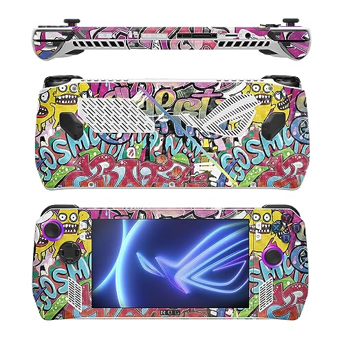 Image of MightySkins Skin Compatible with Asus ROG Ally - Puppy Fall | Protective, Durable, and Unique Vinyl Decal wrap Cover | Easy to Apply, Remove, and Change Styles