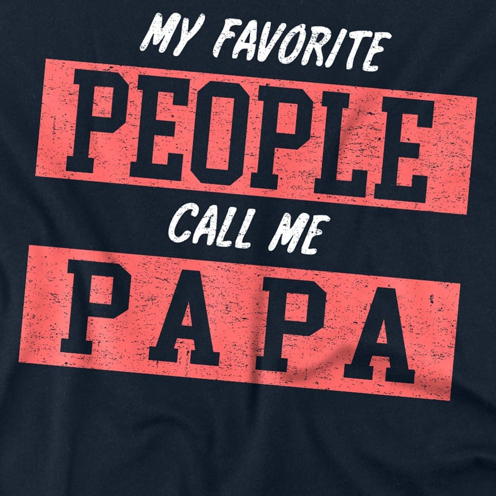 Popfunk People Call Me Papa T Shirt – Funny Tee for Men, Unisex Adult - Image 2