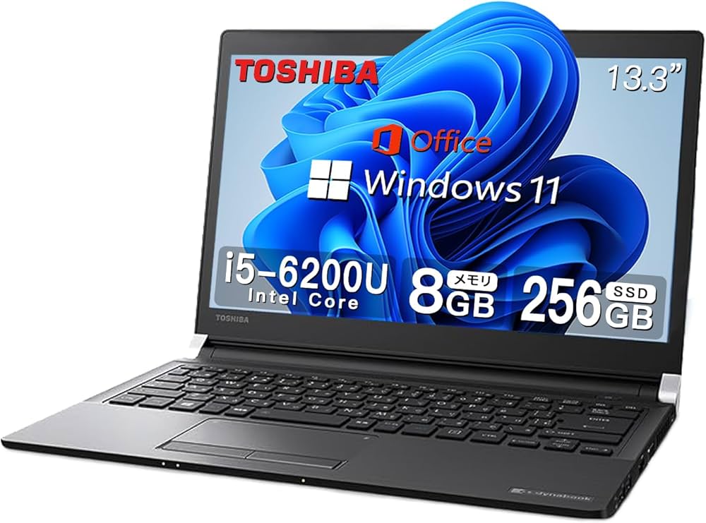 dynabook R73 i5第6世代-6200U/8GB/SSD256GB Amazon.co.jp: Toshiba DynaBook R73 Thin and Lightweight Laptop, 8