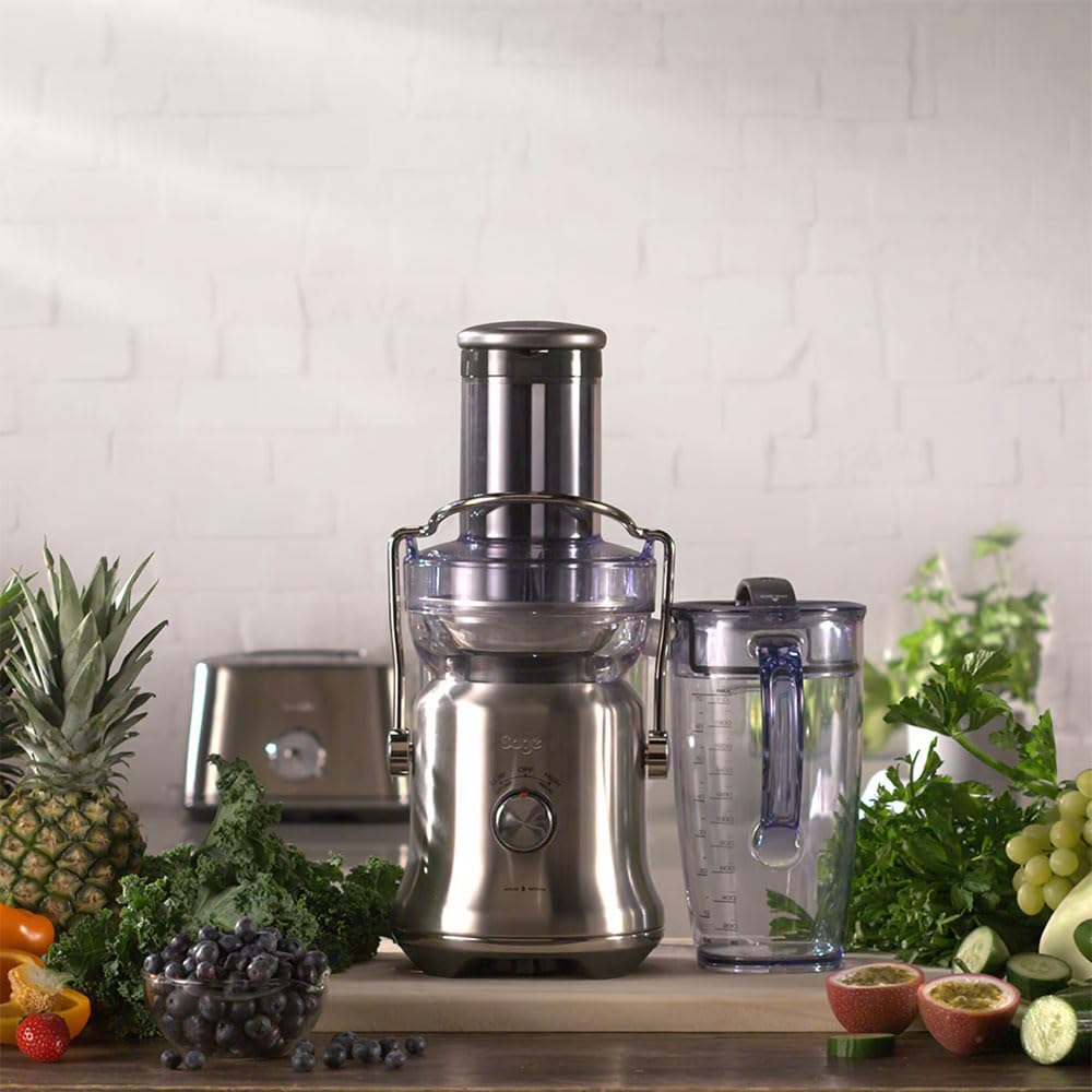 Sage - The Nutri Juicer Cold XL - Spremiagrumi, Frullatore - Acciaio Inox Spazzolato