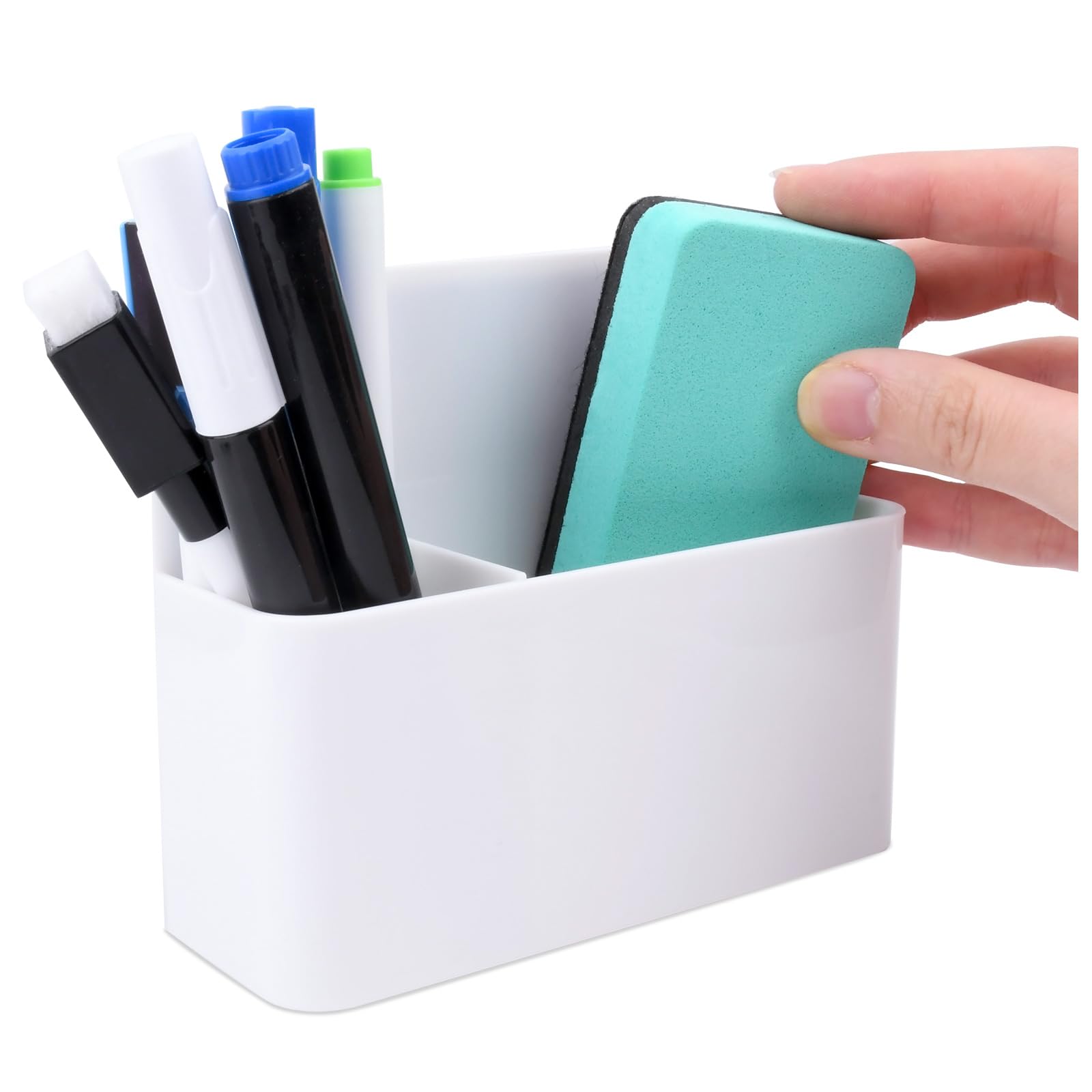 Amazon.co.jp: ペン立て マグネット 収納ケース 12.4*4*10cm