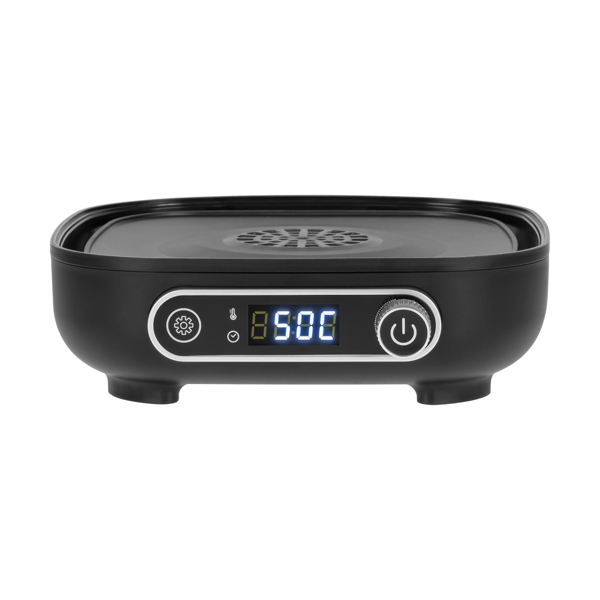 Teesa Deshidratador de setas para frutas y verduras, potencia de 300W, 5 bandejas, pantalla LCD, ciclo térmico, control de temperatura TSA3033