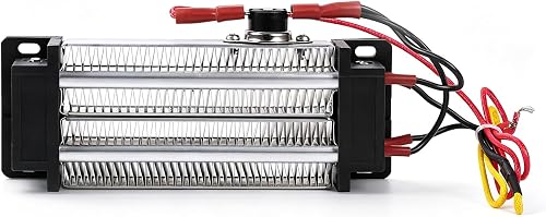 CHEOTIME Elemento Calefactor PTC, AC 220v 500w Carcasa De Aluminio De Alta Poten