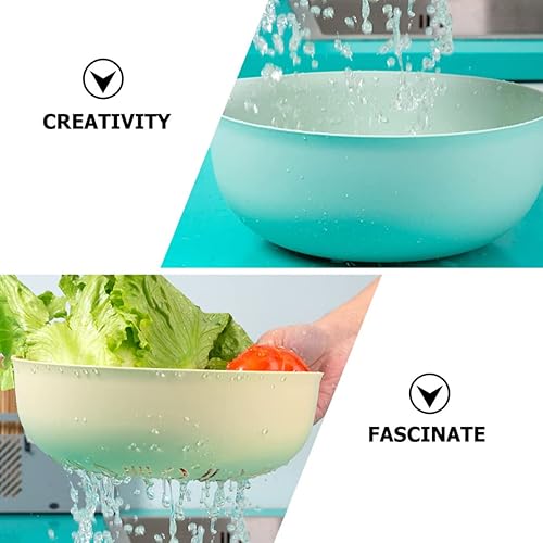 Miniatura 7 de UPKOCH Colador de cocina Escurridor de cesta de verduras Frutas y verduras Pp Colador de malla de plástico Tazón