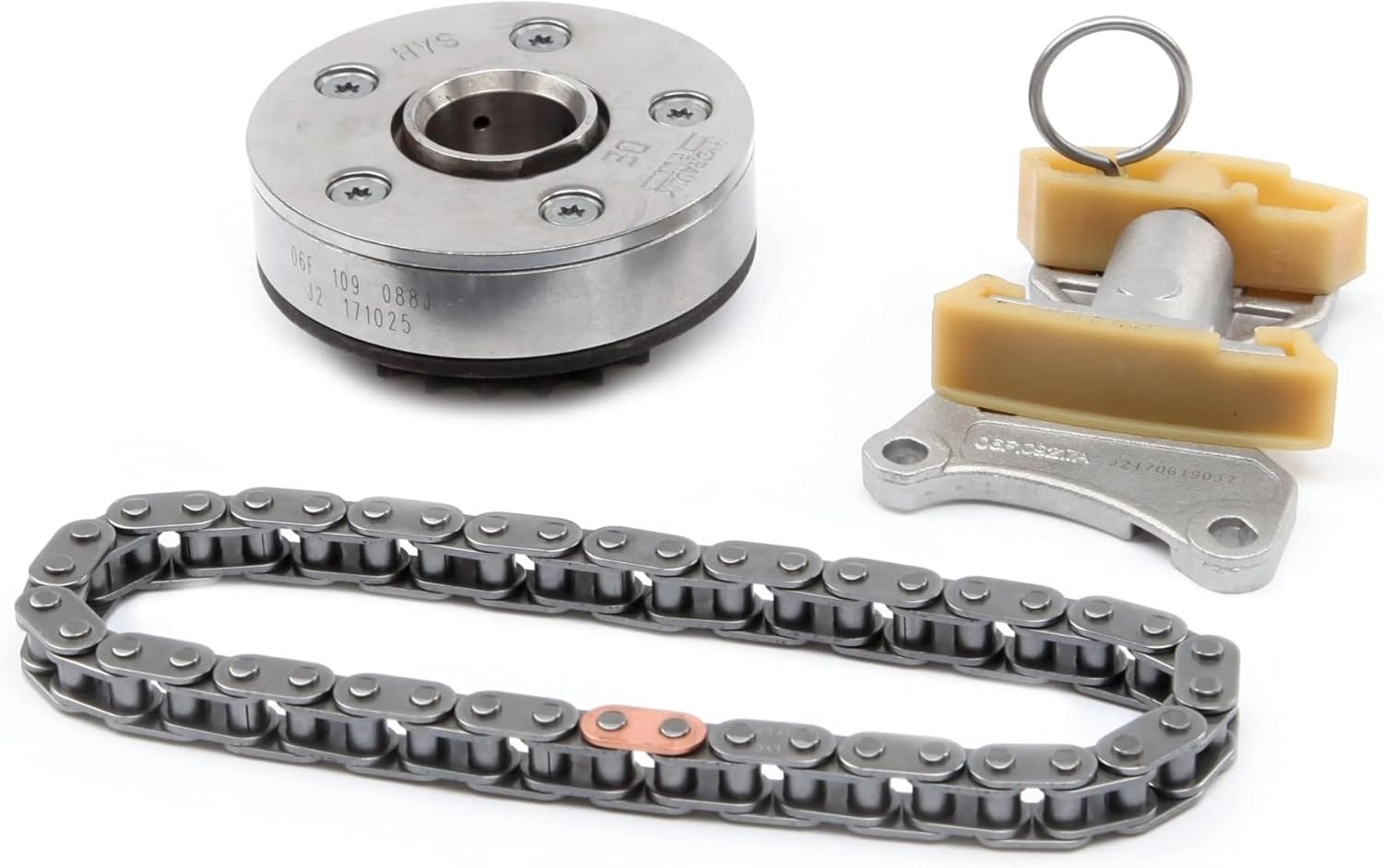 2.0TSI Engine Camshaft Timing Chain Tensioner Adjuster Compatible for A3 A4 A6 TT For VW Jetta Passat 06F109088J 06F109217A 06D109229A