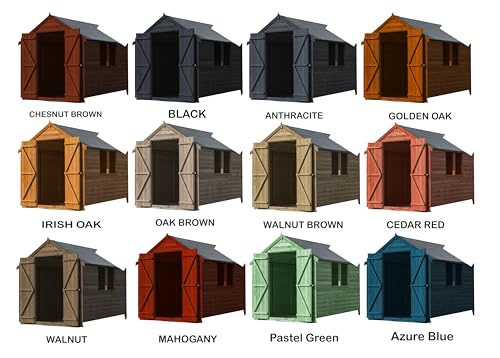 Wood Stain Water Based | 12 Colours | Interior Furniture Stain | Light & Dark Stains | Eco-Friendly & Non-Toxic Wood Dye Paint | Easy Application | Quick Dry & Low Odour (Golden Oak 30Ml Tester)