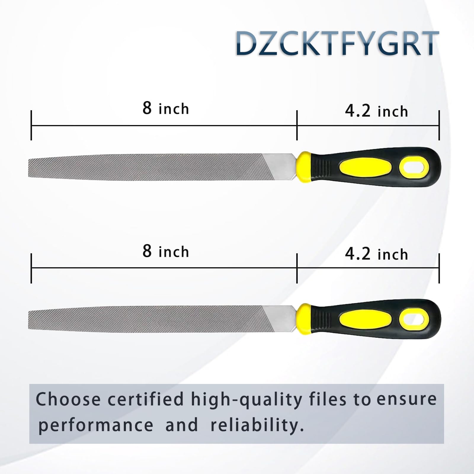 3PCS File Set Flat File Half Rould File Slim Files - File Set and File