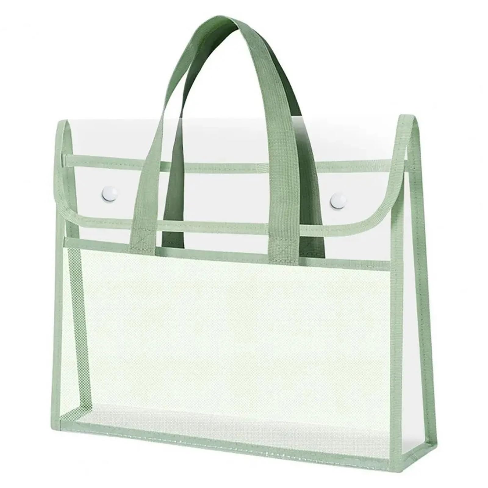 Cartella portadocumenti portatile in plastica trasparente espandibile da 5 pezzi, impermeabile, formato A4, borsa per Scuola, Ufficio