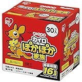 アイリスオーヤマ カイロ レギュラー 30個入 ぽかぽか家族 PKN-30R