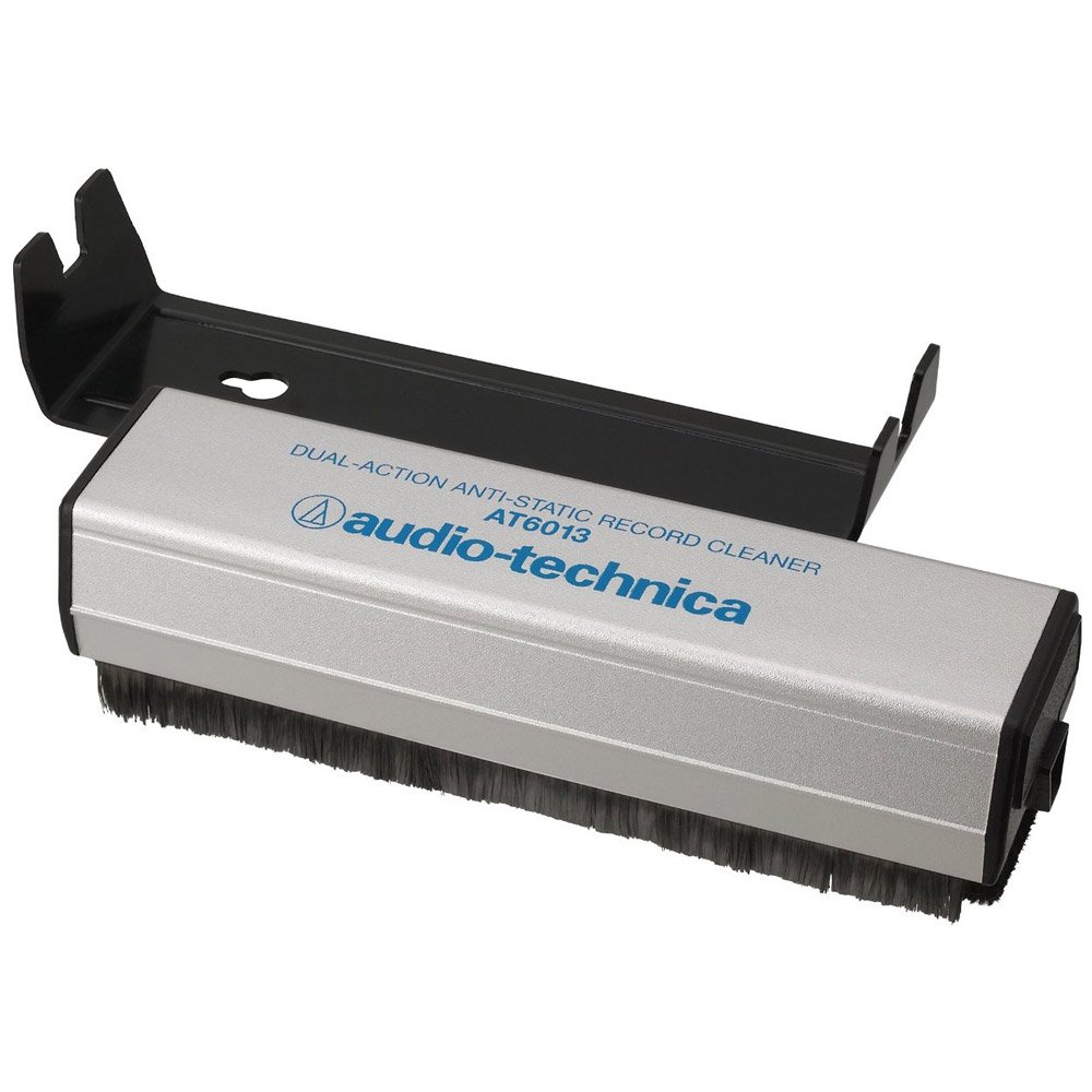 Audio-Technica AT6013 Dual-Action Anti-Static Record Cleaning Brush