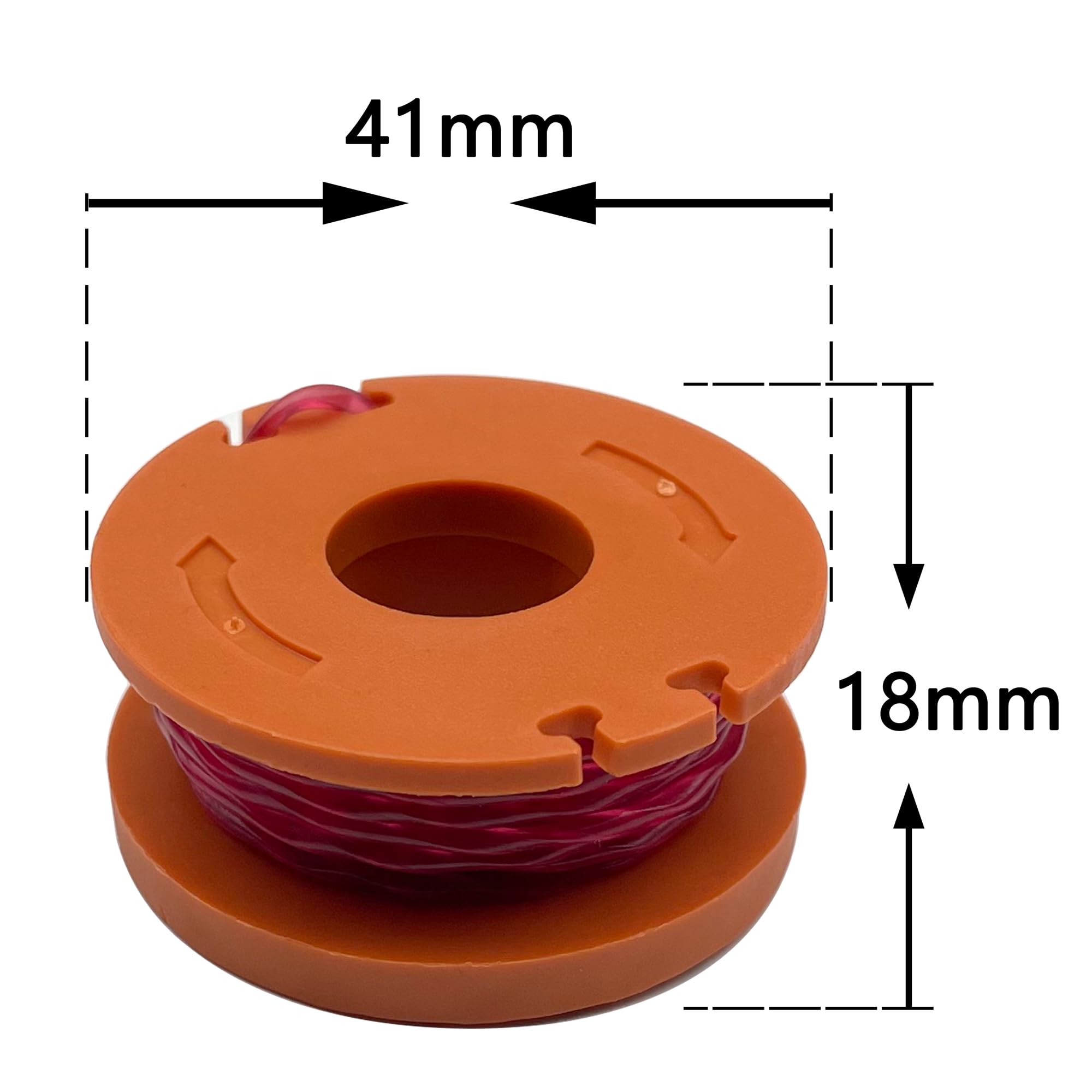 WORX - Lot De 2 Bobines De Fil - Coupe De 3m - Compatible Avec Les