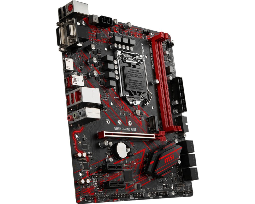 Amazon | MSI B360-F PRO マザーボード mATX B360M GAMING PLUS | MSI