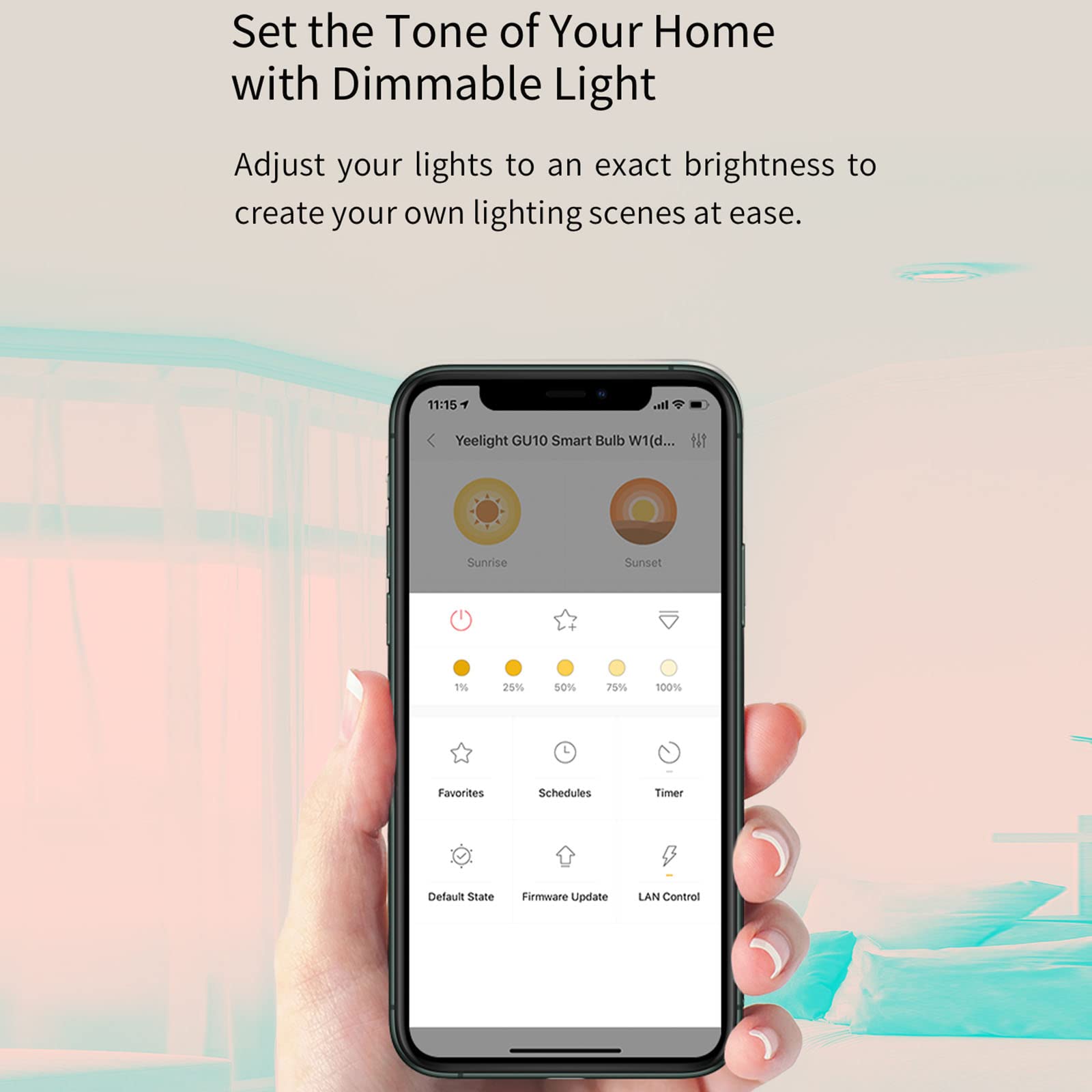 Bombillas LED Inteligentes,[6 Pack] Foco GU10 RGB Regulable/Lámpara Colorida 4.5W 2700-6500K 350 Lúmenes Funciona con El Asistente De Google Alexa,White Light
