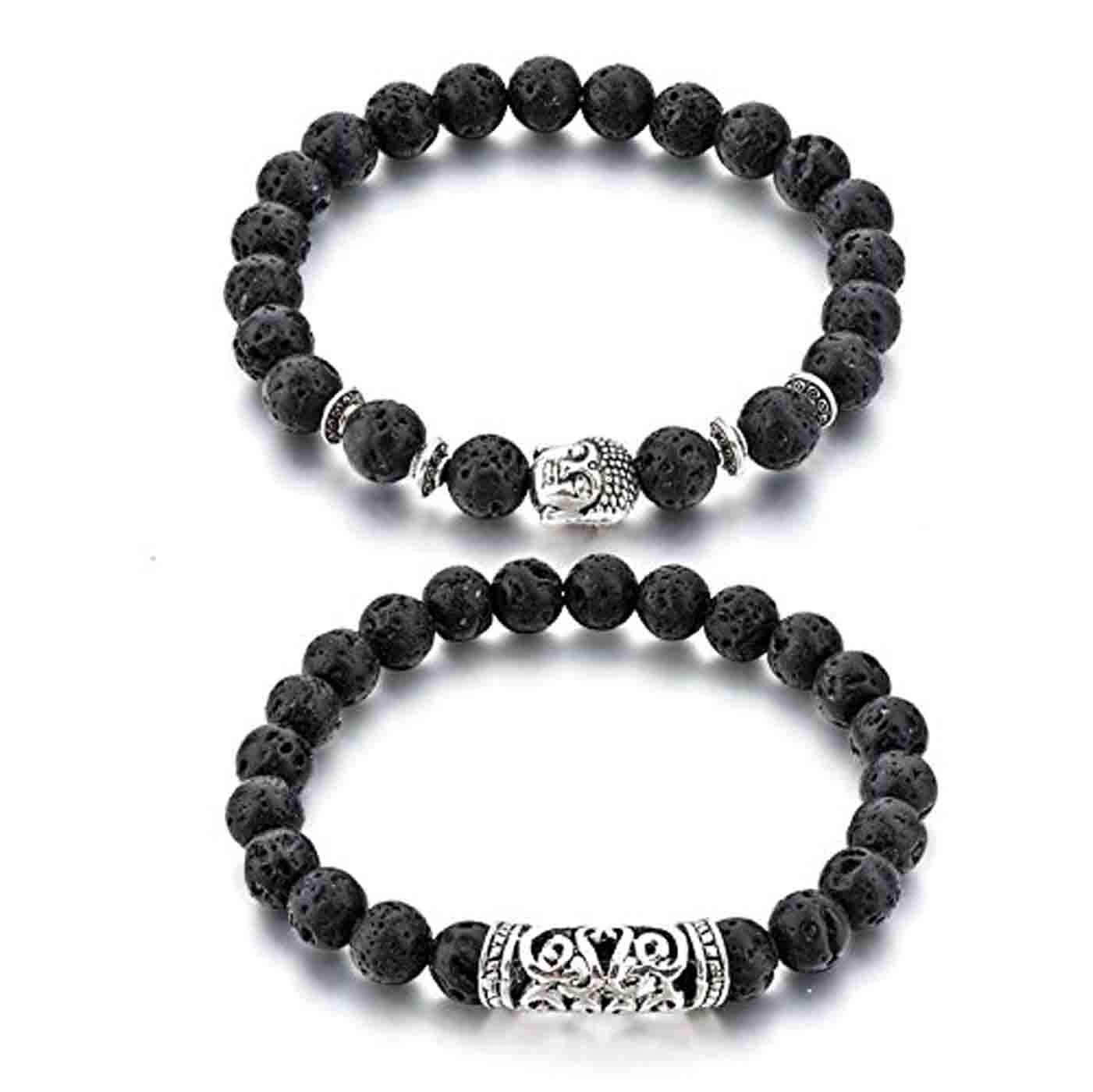 Certified Natural Stones Reiki/Yoga Healing Distance Bracelet for Men and Women Combo-image-15