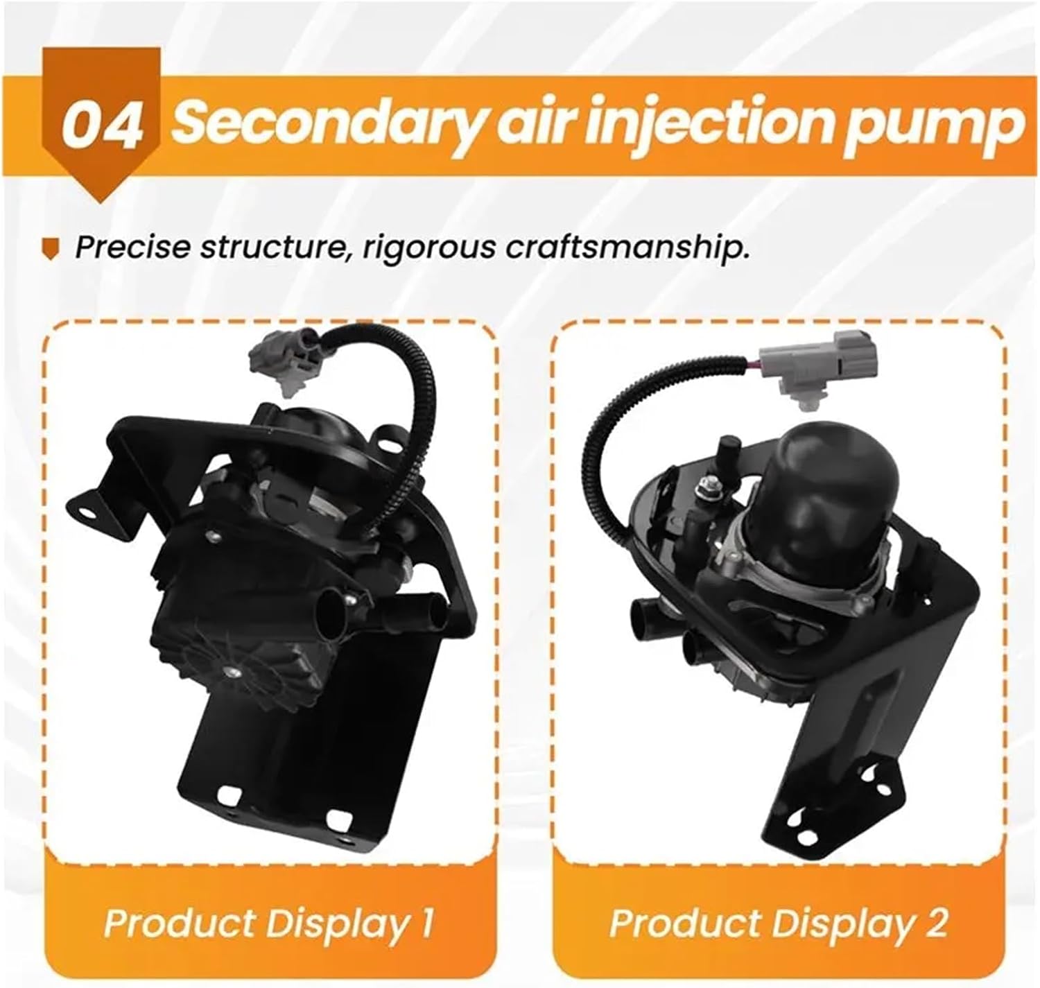 Compatible With Toyota 4Runner Compatible 17610-0C010 Smog Air Pump With Bracket 176100C010 Car Secondary Air Injection Pump