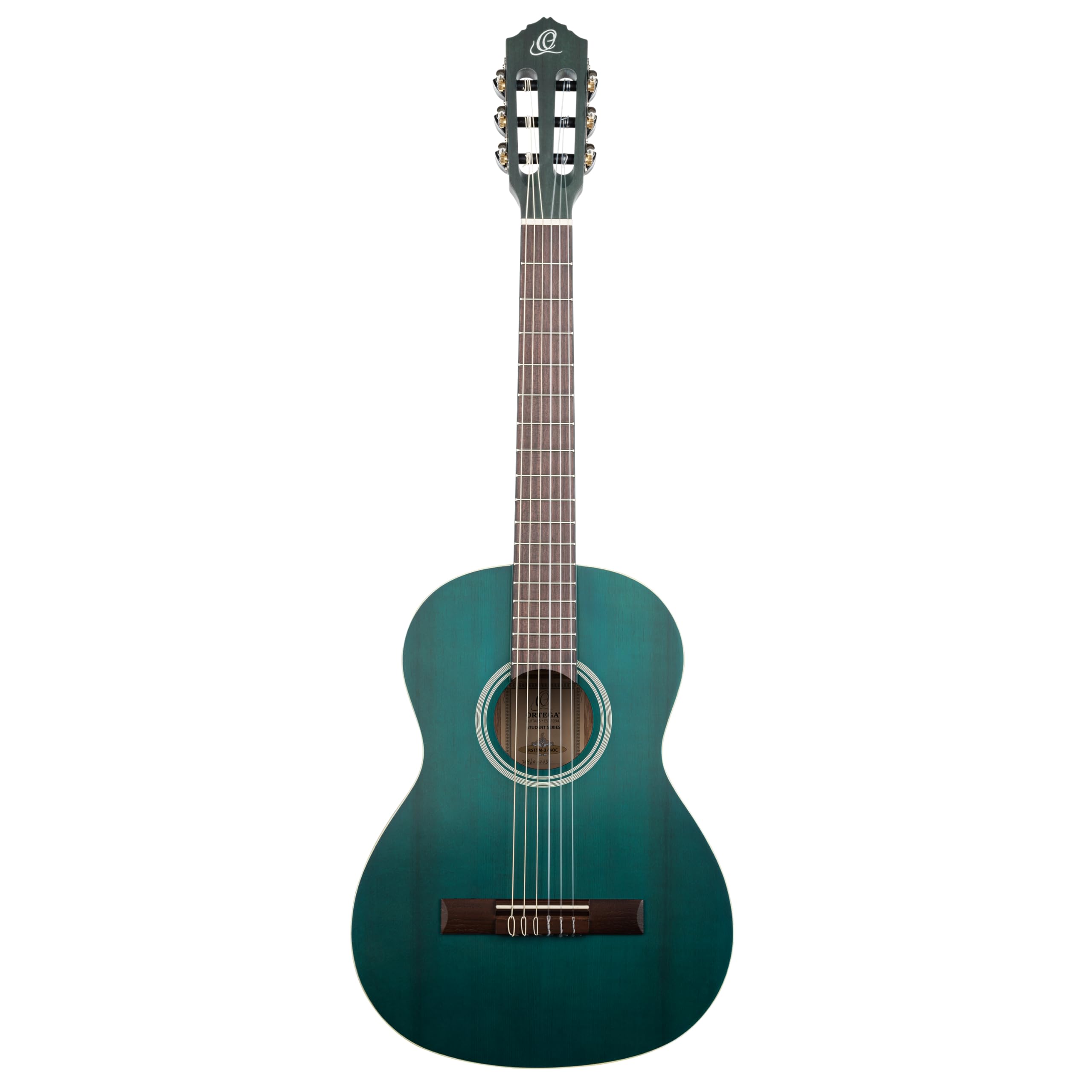 Ortega Guitars 3/4 Konzert Gitarre – Student Series – Fichte, Katalpa, Blau (RST5M-3/4OC)