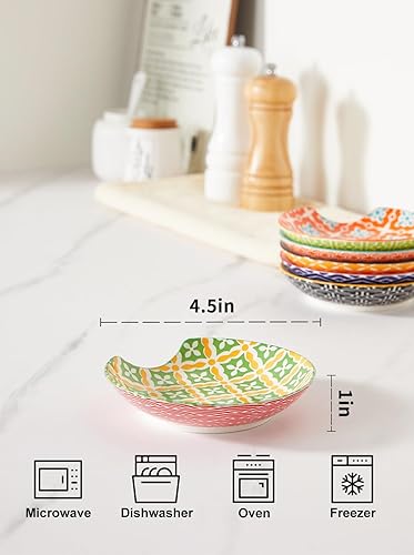 Miniatura 2 de Soporte de cuchara de cerámica, soporte para encimera de cocina, soporte para utensilios para estufa, cucharón, espátula, juego de 6, apto para