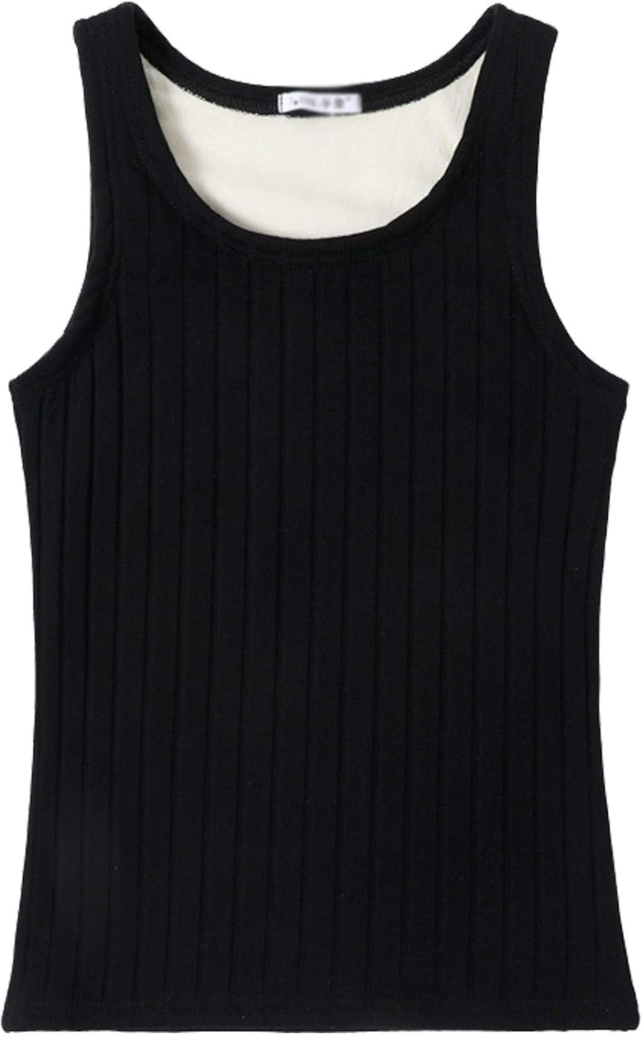 Flygo Women's Fleece Lined Tank Top Thermal Skinny Underwear Tops