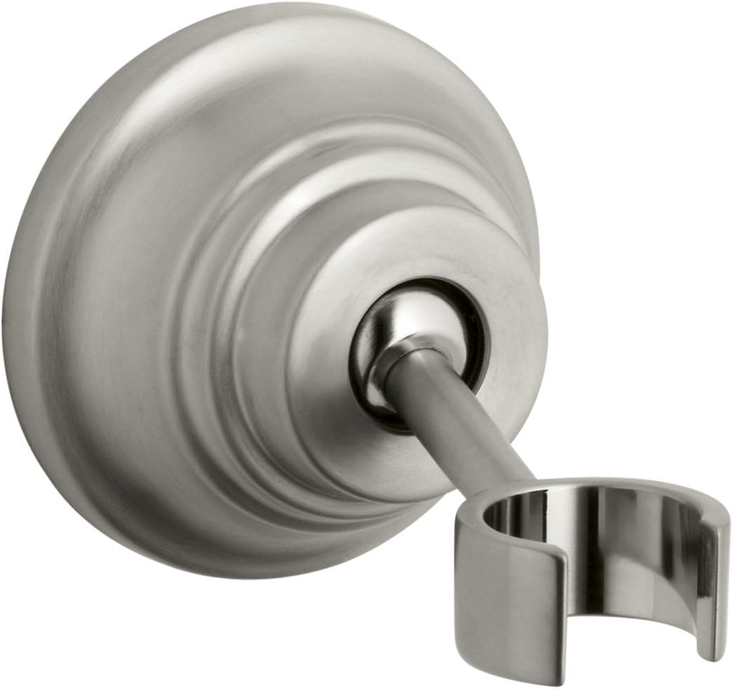 KOHLER K-10599-BN Bancroft Wall-Mount Handshower Holder, Vibrant Brushed Nickel