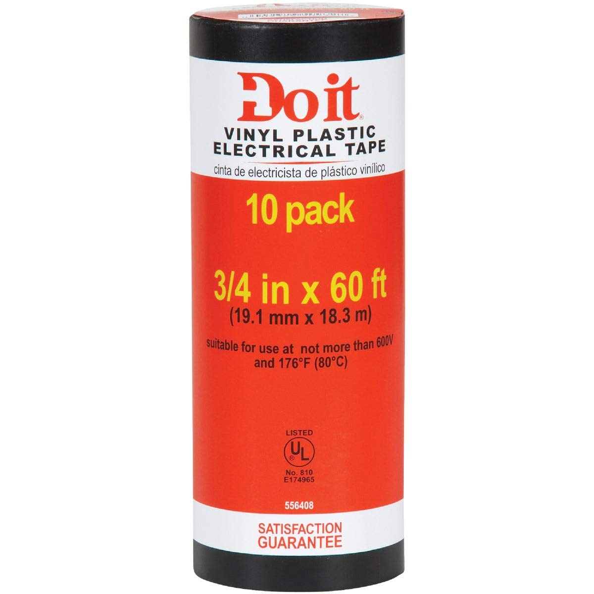 Do it General Purpose 3/4 In. x 60 Ft. Electrical Tape (10-Pack) - 1 Each