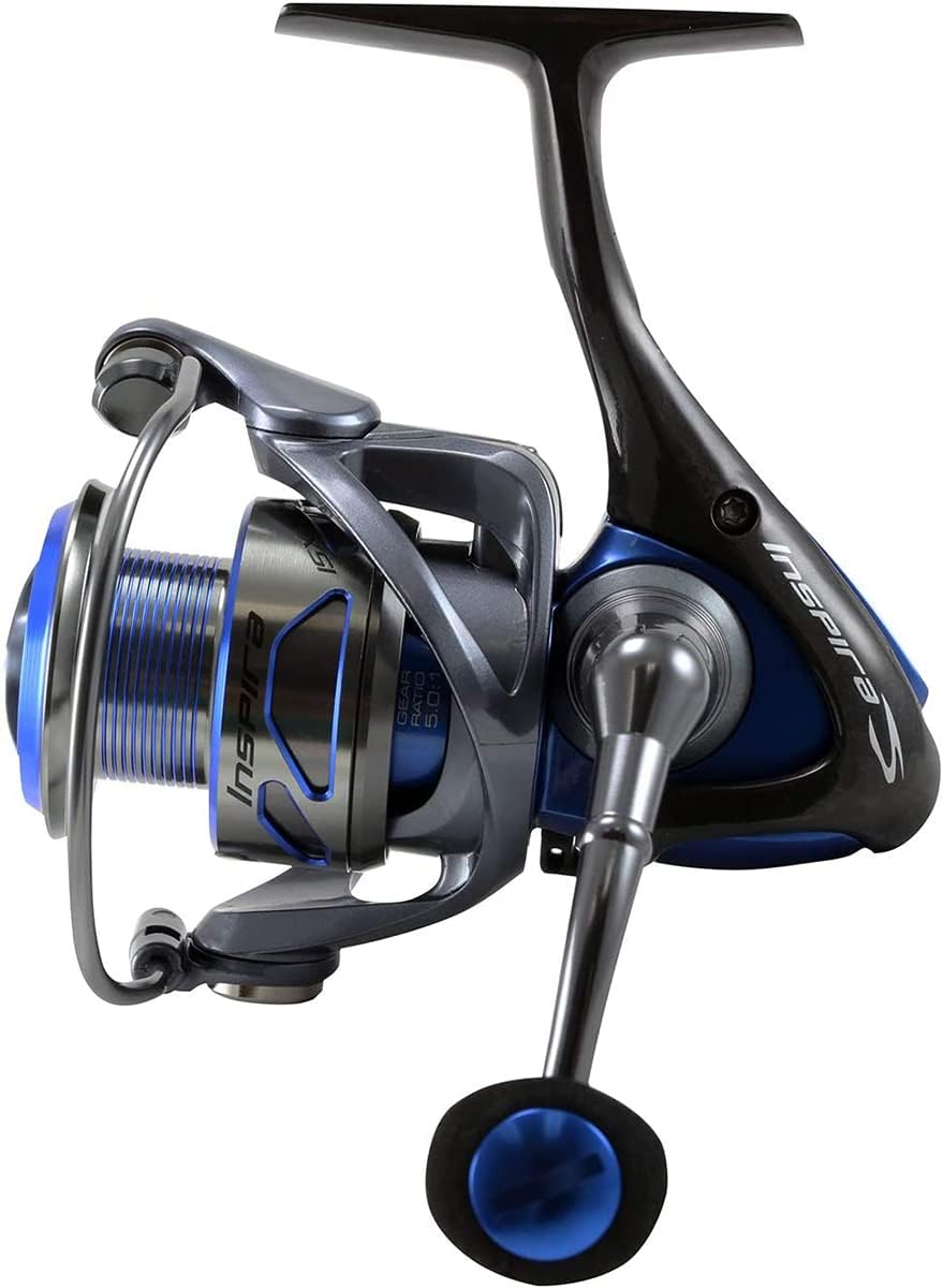 Okuma Inspira Carbon Frame Lightweight Spinning Reel, Blue