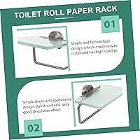 Vista 3 de Soporte resistente de papel higiénico de moda y práctico para el hogar Dec