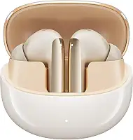 Fones de Ouvido QCY MeloBuds Pro, Fone Bluetooth com Cancelamento de Ruído Ativo, Certificação Hi-Res, 34 Horas De Reprodução, Dourado