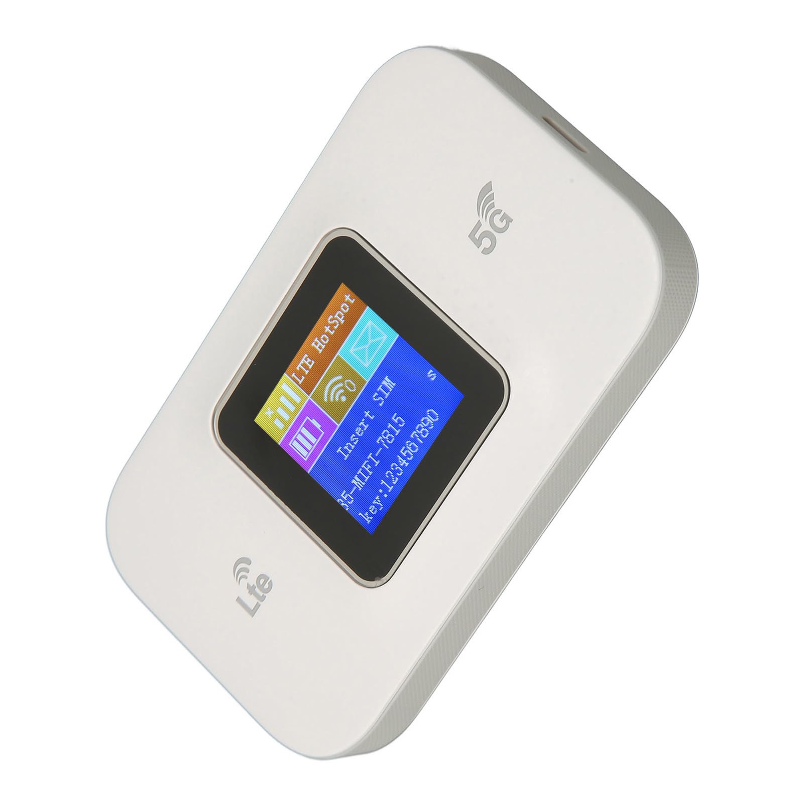 Router Mobile 4G con Condivisione 300 Mbps, per Uso Domestico e Ufficio | Design portatile, supporta fino a 10 dispositivi, plug and play, alimentato tramite USB, ottimo per i viaggi