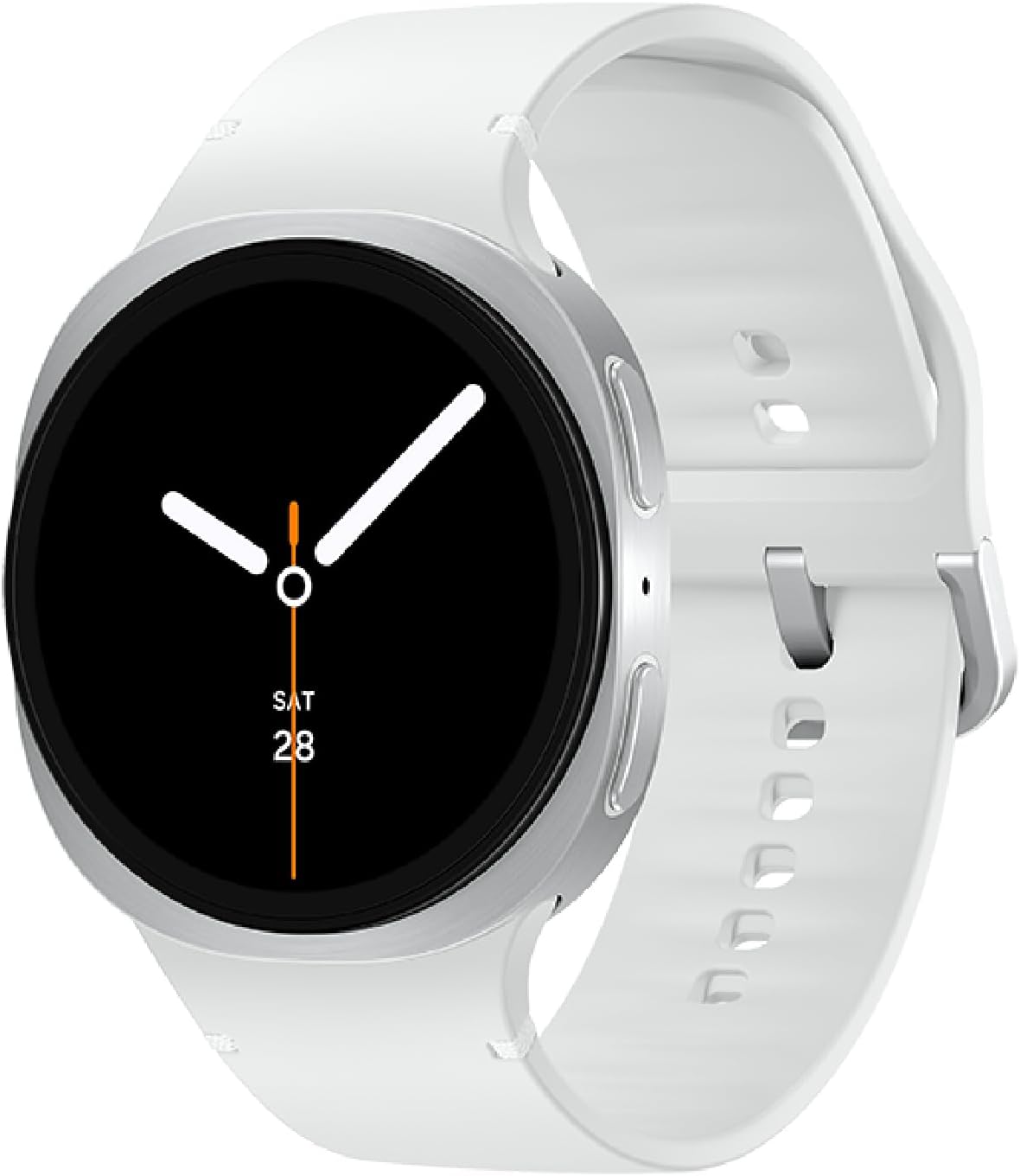 Galaxy Watch 8 (2025), Silver, 44mm, Bluetooth Smartwatch | Cushion Design, Fitness Tracker, Sleep and Running Coach, Energy Score, Heart Rate Tracking [US Version, 2 Yr Warranty]