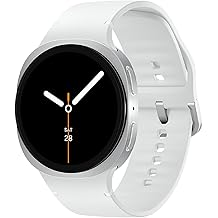 Samsung Galaxy Watch 8 (2025) 44mm Bluetooth Smartwatch, Cushion Design, Fitness Tracker, Sleep Coaching, Running Coach, Energy Score, Heart Rate Tracking, Silver [US Version, 2 Yr Warranty]