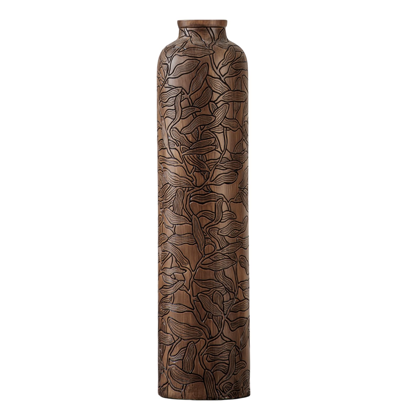 CWLWGO-24 Tall Unique Floor Vase,White Large Vase for Home Decor, Boho Flower Vases for Farmhouse Living Room Office Table Centerpieces,Mantel Decorations,Exotic Home Decoration.……