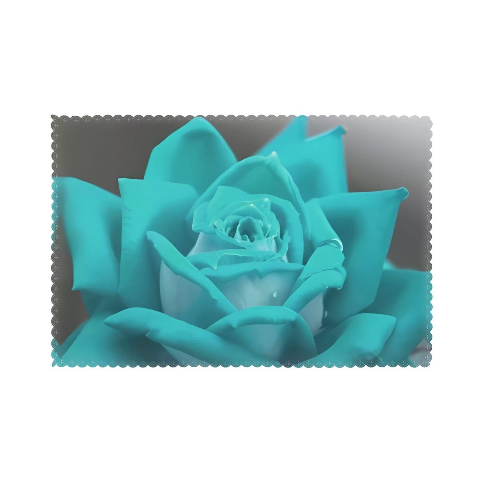 YYHHAOFA Pretty Rose Prints Placemats Set of 6 12x18in – Create Cozy Table Settings for Everyday Moments & Special Gatherings