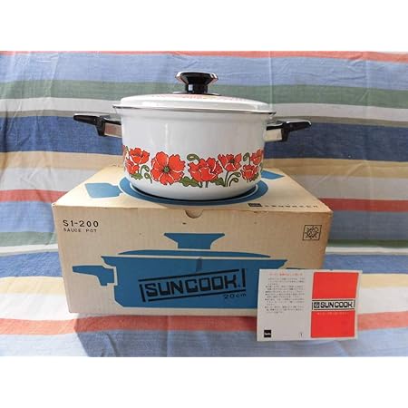 Amazon Co Jp 両手鍋 3 5l ソースポット サンクック 昭和レトロポップ 可愛い花柄 ホーロー鍋s1 0suncook三基琺瑯株式会社ポピー ホビー Amazon Co Jp 両手鍋 3 5l ソースポット サンクック 昭和レトロポップ 可愛い花柄 ホーロー鍋s1 0suncook三基琺瑯株式会社ポピー ホビー