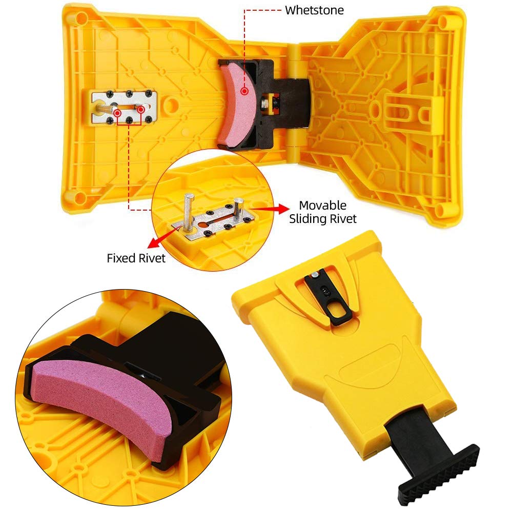 Chainsaw Maintenance SDMS Chainsaw Sharpener - Portable Chain Saw Blade ...