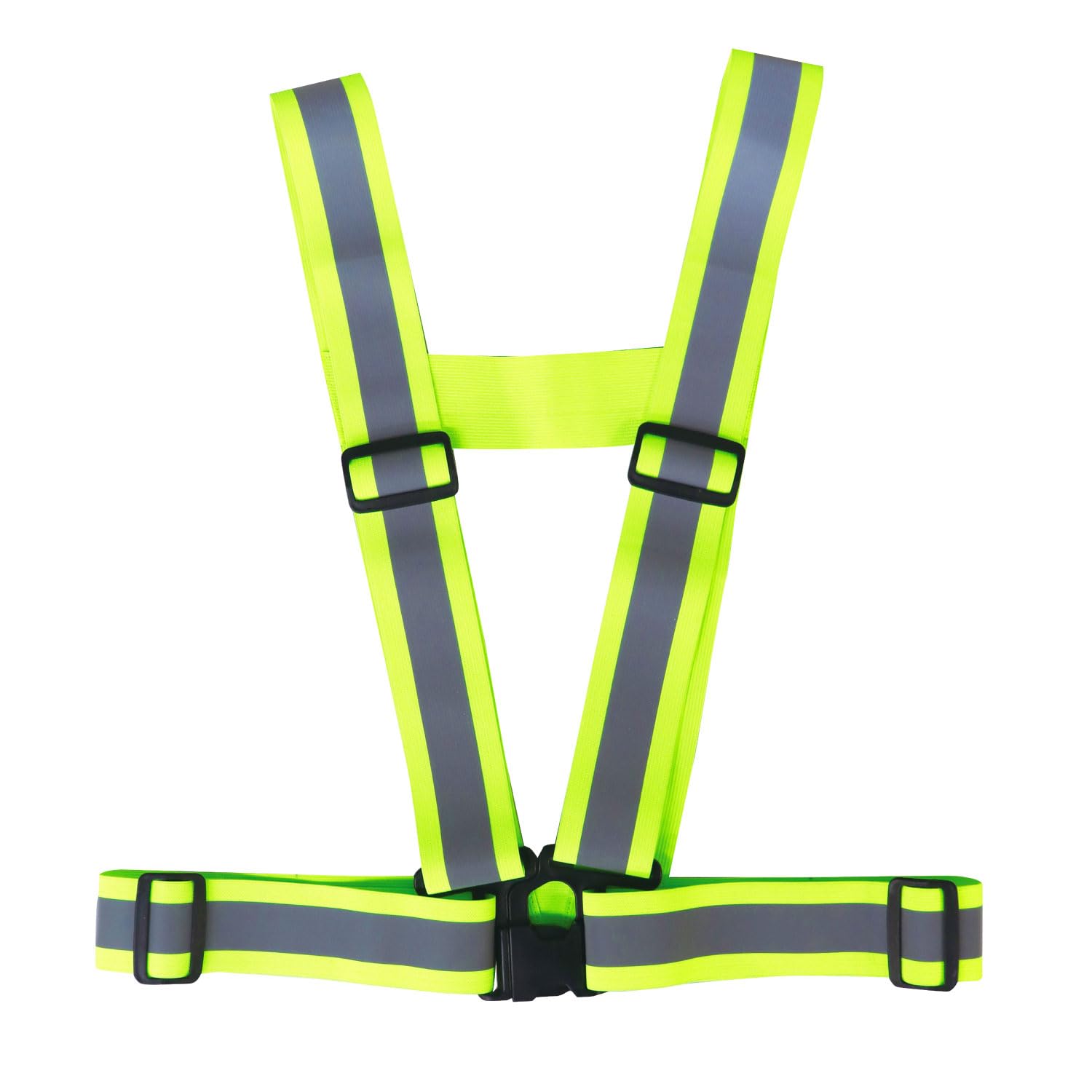 Amazon.co.jp: 福徳 伸縮幅広反射ベスト (× 6) : 産業・研究開発用品