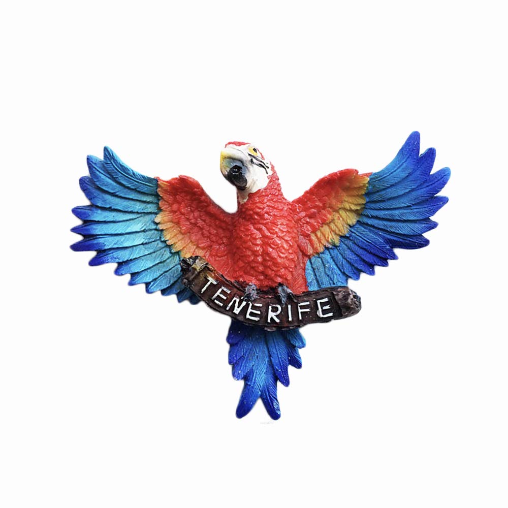 MUYU Magnet Calamita Da Frigorifero 3D A Forma Di Pecora - Souvenir Isole Fuerteventura (Spagna) - Poliresina 7x7 Cm